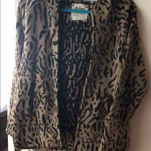 Dylan Leopard Jacket Size Small
